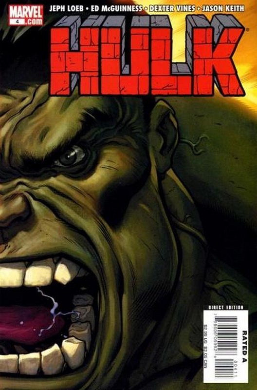 Cover of Hulk (Red) #4. One of 250,000 Vintage American Comics on sale from Krypton!