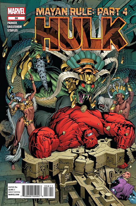 Cover of Hulk (Red) #56. One of 250,000 Vintage American Comics on sale from Krypton!