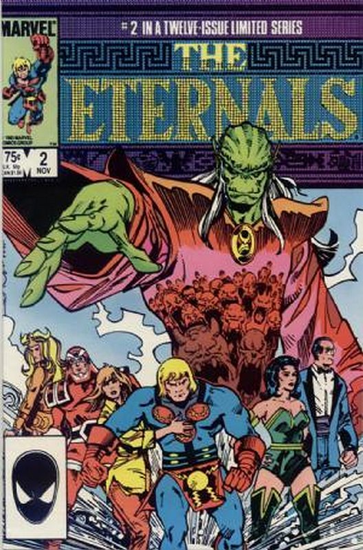 Cover of Eternals (1985-86 Ltd) #2. One of 250,000 Vintage American Comics on sale from Krypton!