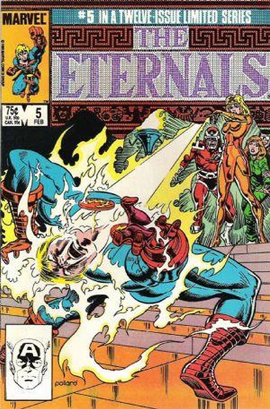 Cover of Eternals (1985-86 Ltd) #5. One of 250,000 Vintage American Comics on sale from Krypton!