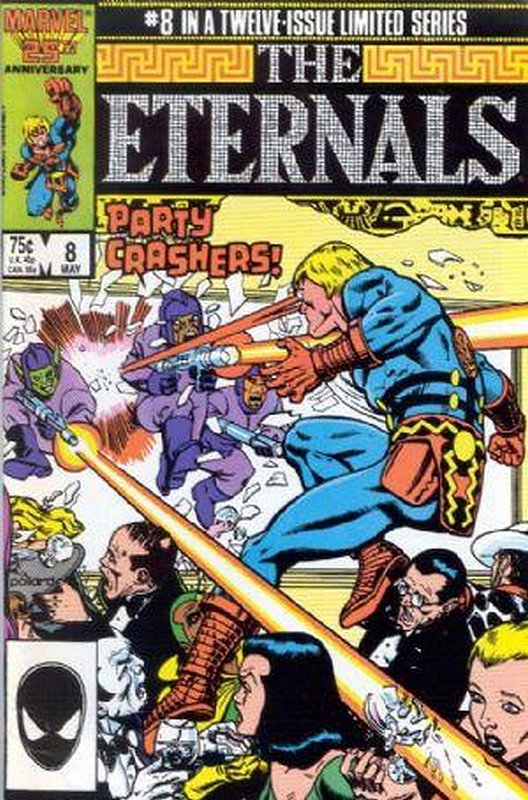 Cover of Eternals (1985-86 Ltd) #8. One of 250,000 Vintage American Comics on sale from Krypton!