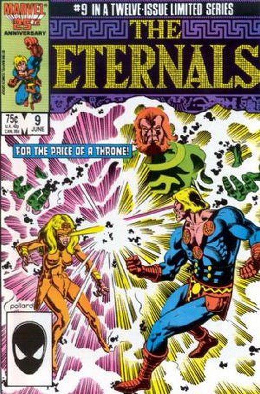 Cover of Eternals (1985-86 Ltd) #9. One of 250,000 Vintage American Comics on sale from Krypton!