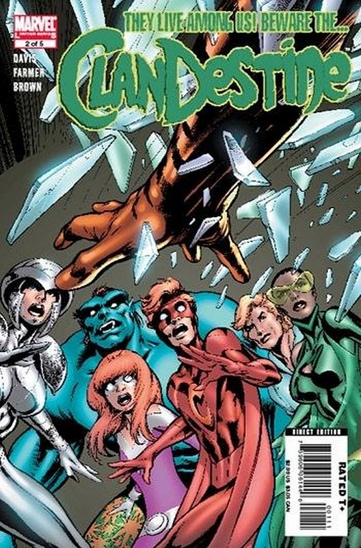 Cover of Clandestine (2008 Ltd) #2. One of 250,000 Vintage American Comics on sale from Krypton!