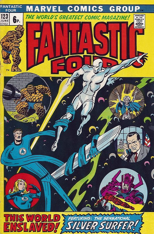 Cover of Fantastic Four (Vol 1) #123. One of 250,000 Vintage American Comics on sale from Krypton!