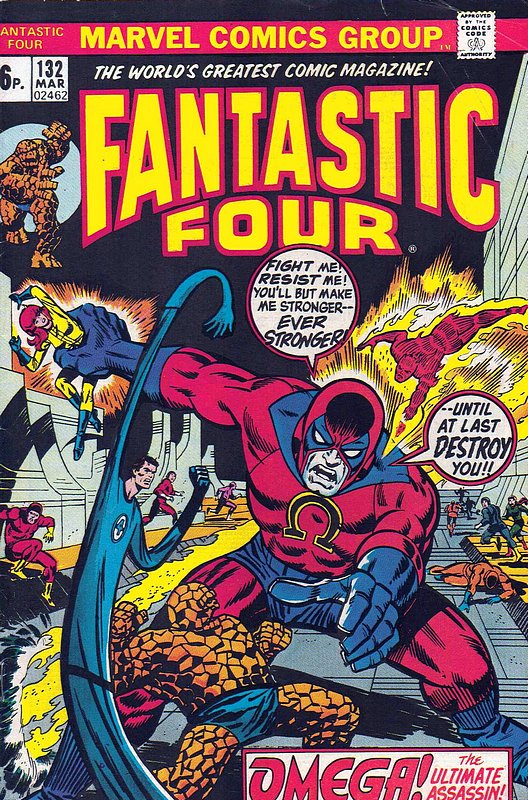 Cover of Fantastic Four (Vol 1) #132. One of 250,000 Vintage American Comics on sale from Krypton!