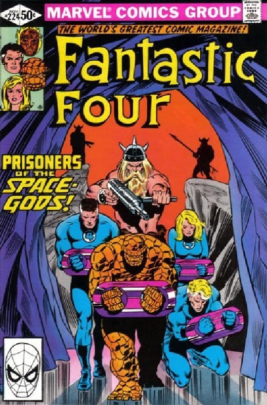 Cover of Fantastic Four (Vol 1) #224. One of 250,000 Vintage American Comics on sale from Krypton!