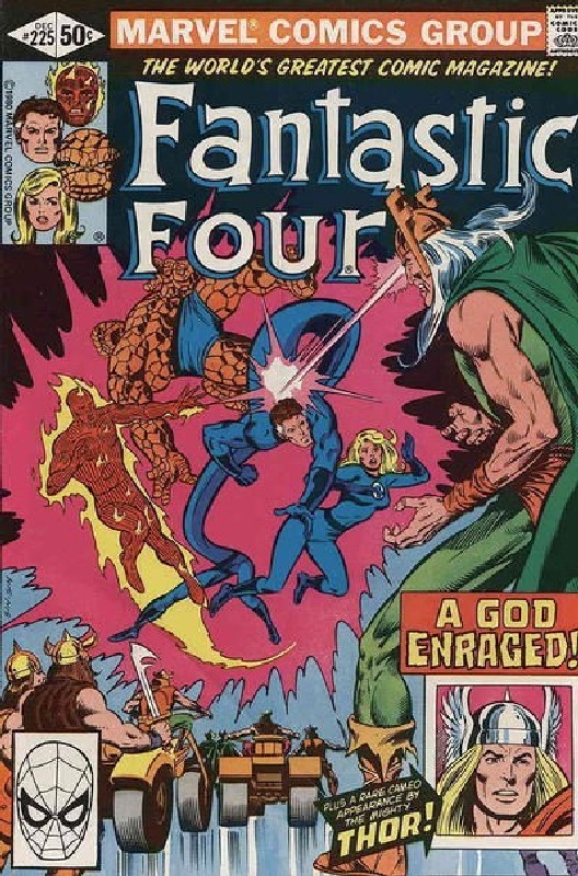 Cover of Fantastic Four (Vol 1) #225. One of 250,000 Vintage American Comics on sale from Krypton!