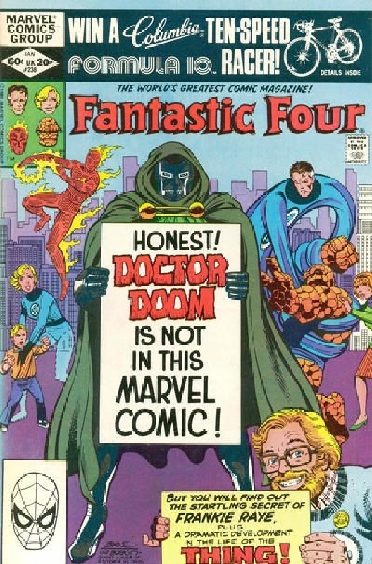 Cover of Fantastic Four (Vol 1) #238. One of 250,000 Vintage American Comics on sale from Krypton!