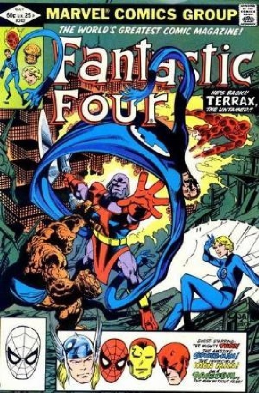 Cover of Fantastic Four (Vol 1) #242. One of 250,000 Vintage American Comics on sale from Krypton!