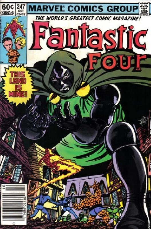 Cover of Fantastic Four (Vol 1) #247. One of 250,000 Vintage American Comics on sale from Krypton!