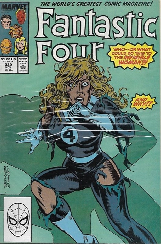 Cover of Fantastic Four (Vol 1) #332. One of 250,000 Vintage American Comics on sale from Krypton!