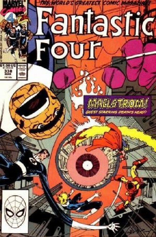 Cover of Fantastic Four (Vol 1) #338. One of 250,000 Vintage American Comics on sale from Krypton!