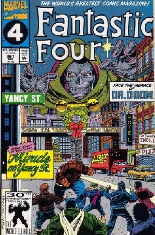 Cover of Fantastic Four (Vol 1) #361. One of 250,000 Vintage American Comics on sale from Krypton!