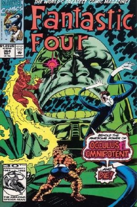 Cover of Fantastic Four (Vol 1) #364. One of 250,000 Vintage American Comics on sale from Krypton!