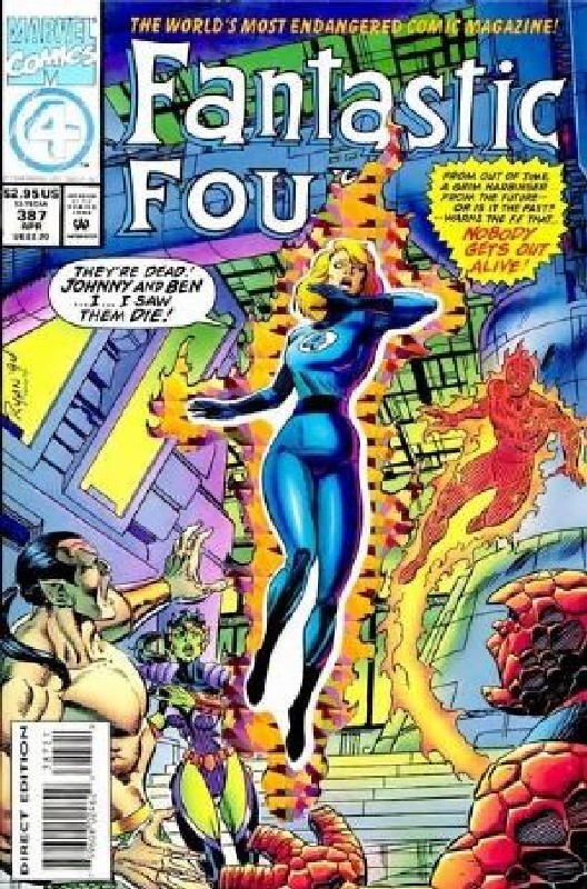 Cover of Fantastic Four (Vol 1) #387. One of 250,000 Vintage American Comics on sale from Krypton!
