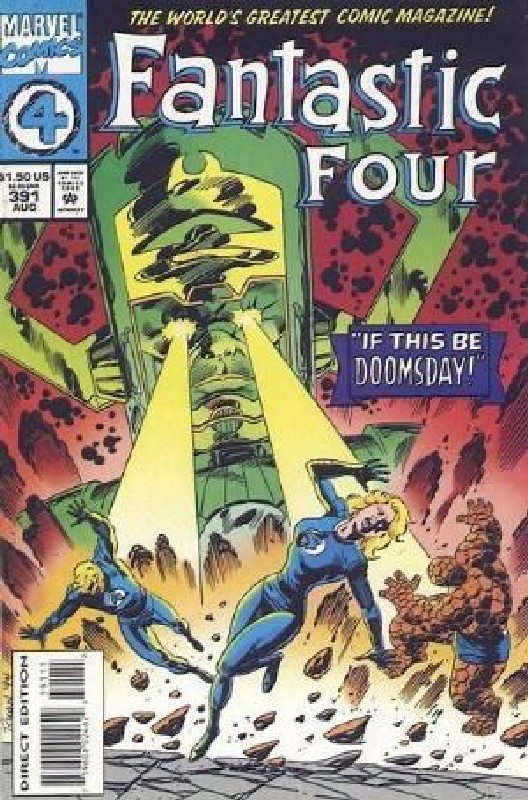 Cover of Fantastic Four (Vol 1) #391. One of 250,000 Vintage American Comics on sale from Krypton!