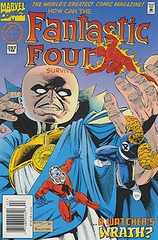 Cover of Fantastic Four (Vol 1) #397. One of 250,000 Vintage American Comics on sale from Krypton!