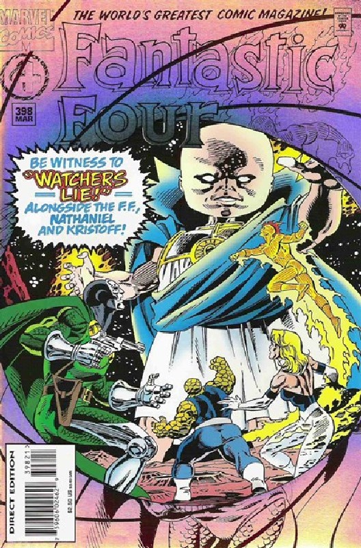 Cover of Fantastic Four (Vol 1) #398. One of 250,000 Vintage American Comics on sale from Krypton!