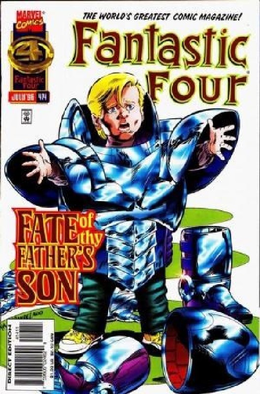 Cover of Fantastic Four (Vol 1) #414. One of 250,000 Vintage American Comics on sale from Krypton!