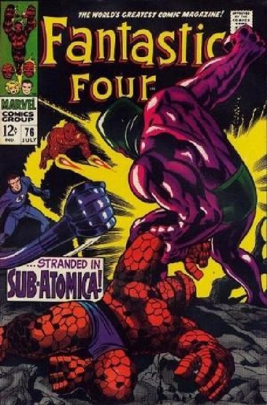 Cover of Fantastic Four (Vol 1) #76. One of 250,000 Vintage American Comics on sale from Krypton!