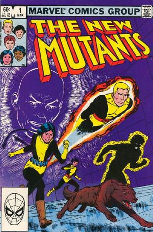 Cover of New Mutants (Vol 1) #1. One of 250,000 Vintage American Comics on sale from Krypton!