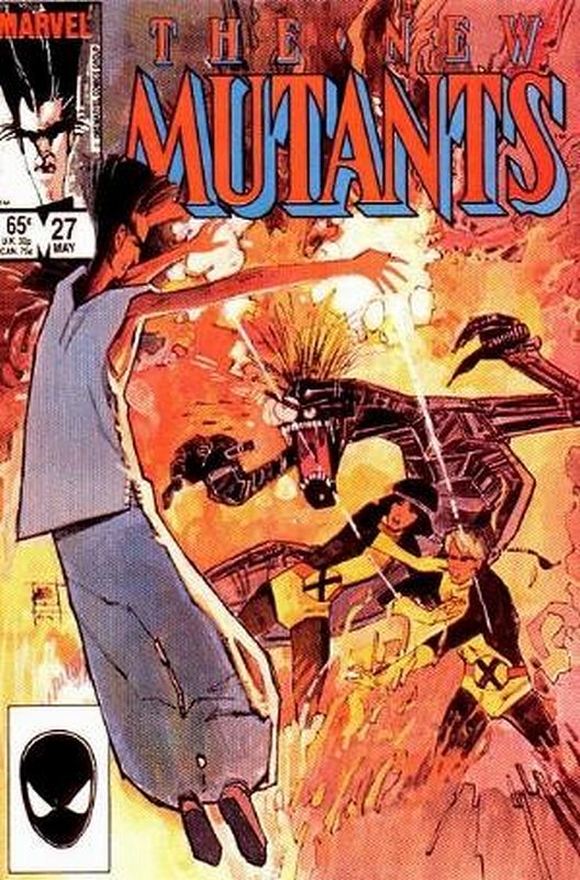 Cover of New Mutants (Vol 1) #27. One of 250,000 Vintage American Comics on sale from Krypton!