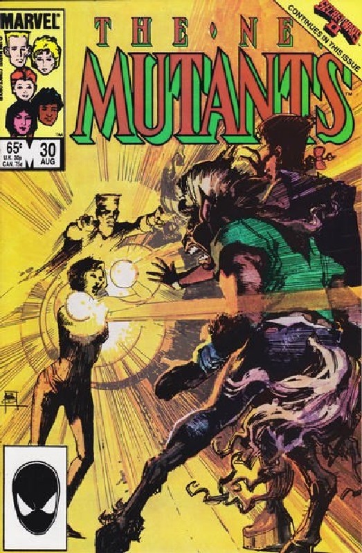 Cover of New Mutants (Vol 1) #30. One of 250,000 Vintage American Comics on sale from Krypton!