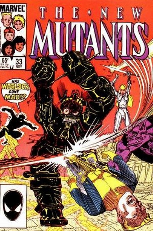 Cover of New Mutants (Vol 1) #33. One of 250,000 Vintage American Comics on sale from Krypton!