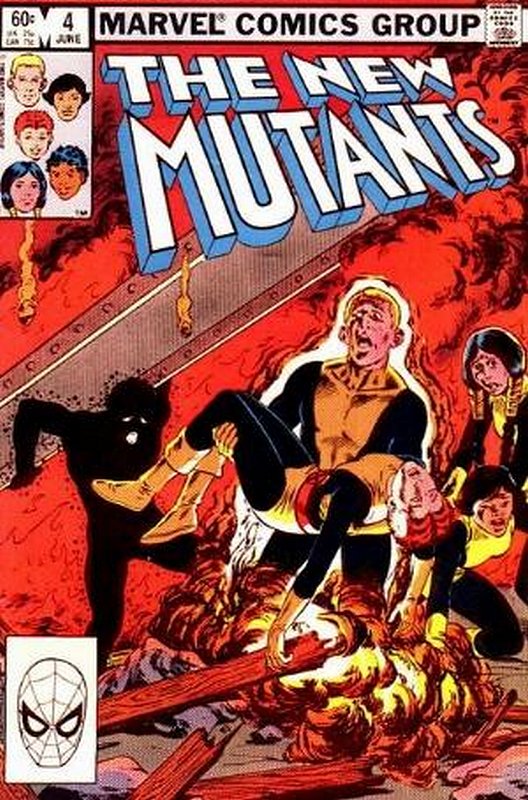 Cover of New Mutants (Vol 1) #4. One of 250,000 Vintage American Comics on sale from Krypton!