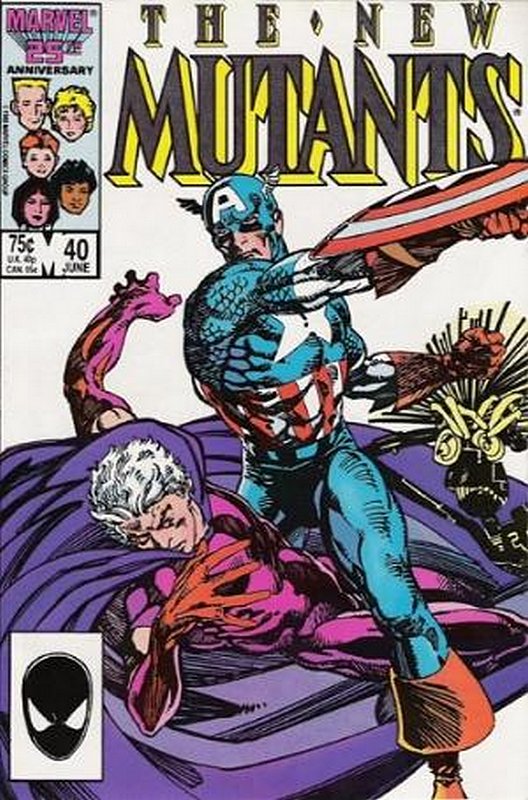 Cover of New Mutants (Vol 1) #40. One of 250,000 Vintage American Comics on sale from Krypton!
