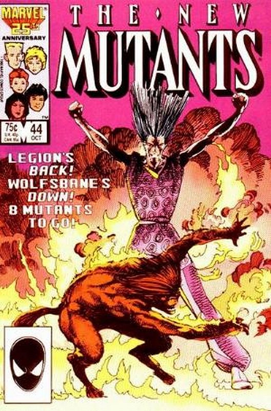 Cover of New Mutants (Vol 1) #44. One of 250,000 Vintage American Comics on sale from Krypton!