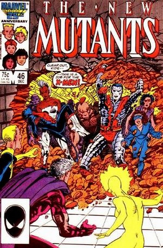 Cover of New Mutants (Vol 1) #46. One of 250,000 Vintage American Comics on sale from Krypton!