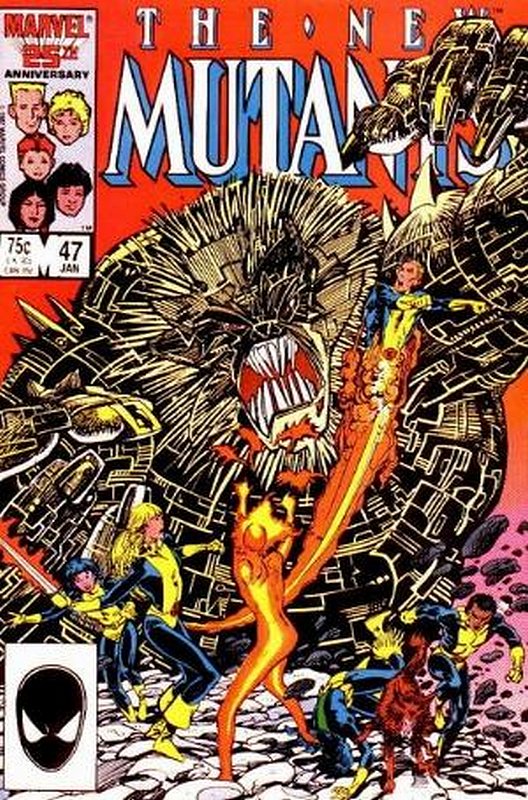 Cover of New Mutants (Vol 1) #47. One of 250,000 Vintage American Comics on sale from Krypton!
