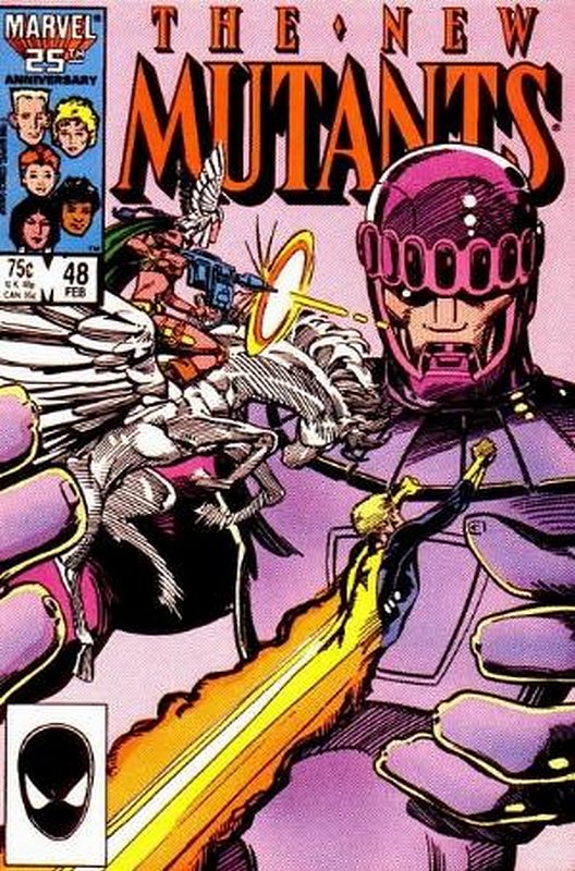 Cover of New Mutants (Vol 1) #48. One of 250,000 Vintage American Comics on sale from Krypton!