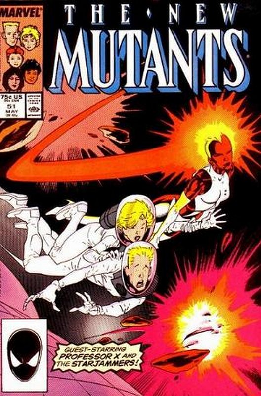 Cover of New Mutants (Vol 1) #51. One of 250,000 Vintage American Comics on sale from Krypton!