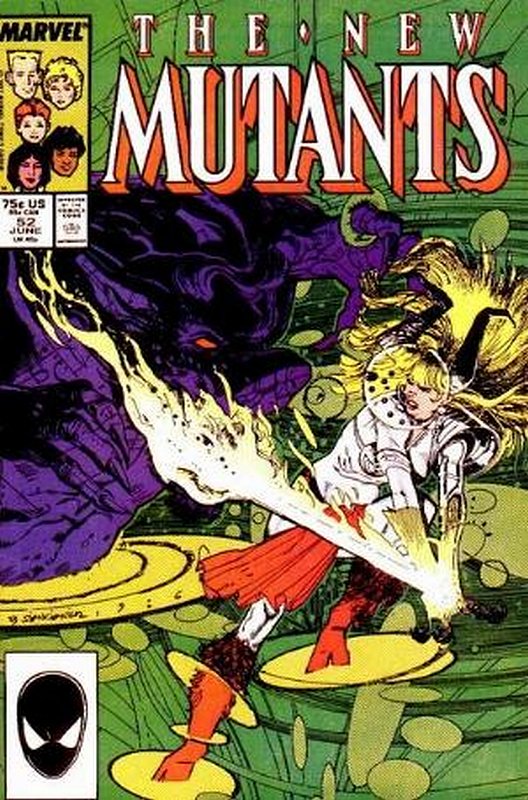 Cover of New Mutants (Vol 1) #52. One of 250,000 Vintage American Comics on sale from Krypton!