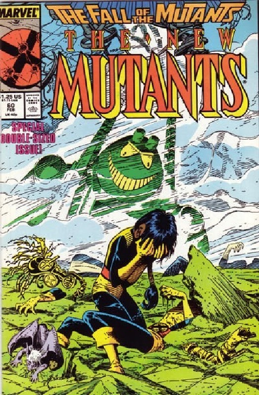 Cover of New Mutants (Vol 1) #60. One of 250,000 Vintage American Comics on sale from Krypton!