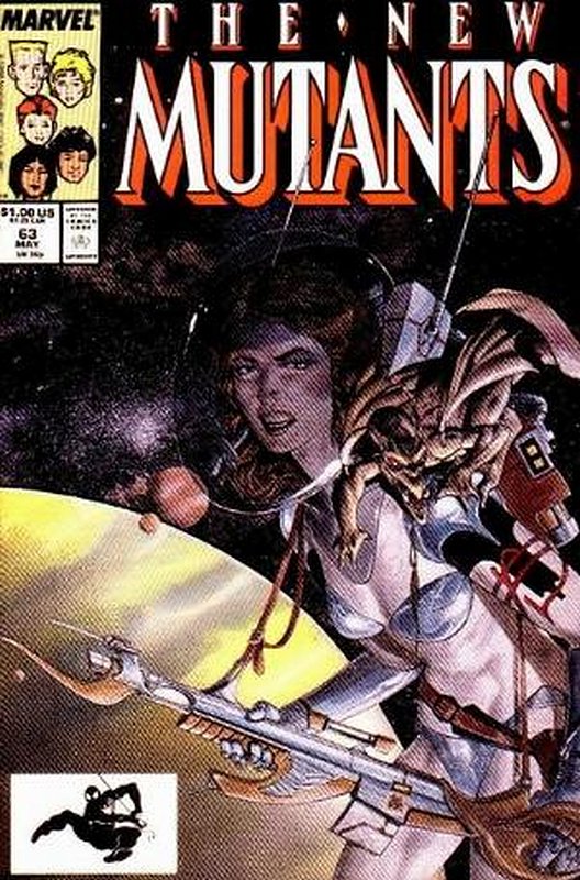 Cover of New Mutants (Vol 1) #63. One of 250,000 Vintage American Comics on sale from Krypton!