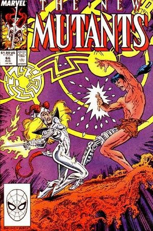Cover of New Mutants (Vol 1) #66. One of 250,000 Vintage American Comics on sale from Krypton!