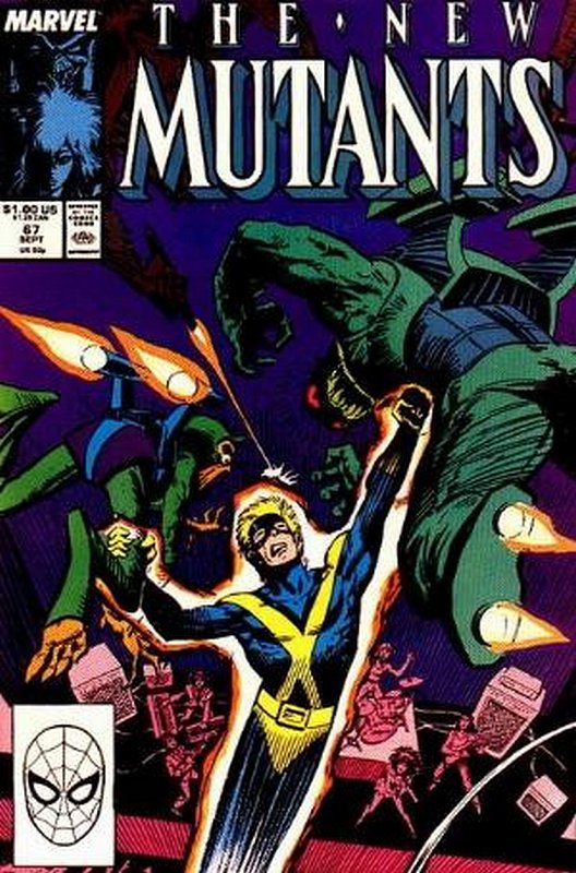 Cover of New Mutants (Vol 1) #67. One of 250,000 Vintage American Comics on sale from Krypton!