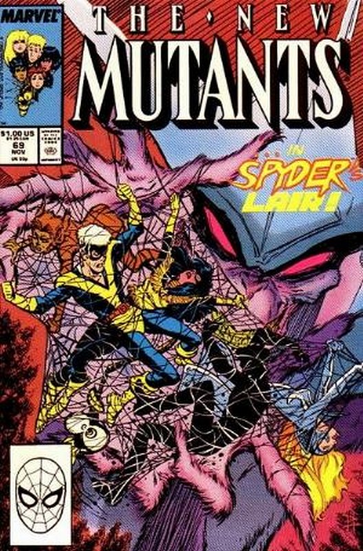 Cover of New Mutants (Vol 1) #69. One of 250,000 Vintage American Comics on sale from Krypton!