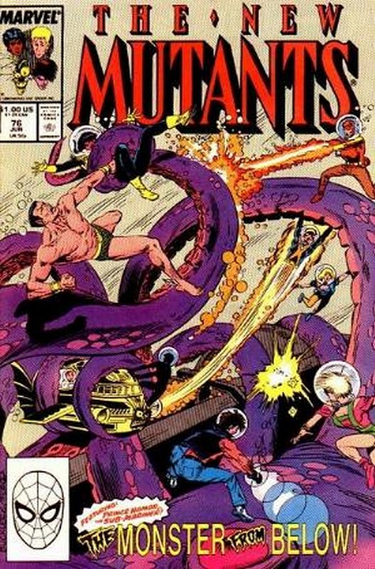 Cover of New Mutants (Vol 1) #76. One of 250,000 Vintage American Comics on sale from Krypton!