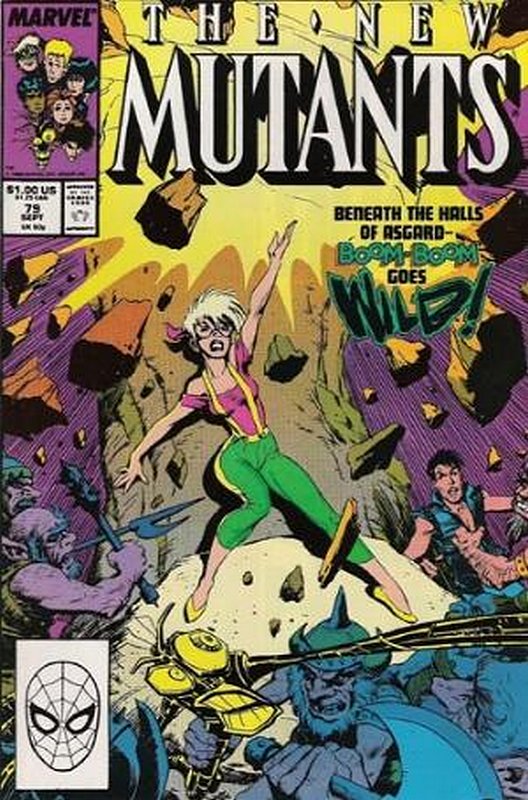 Cover of New Mutants (Vol 1) #79. One of 250,000 Vintage American Comics on sale from Krypton!
