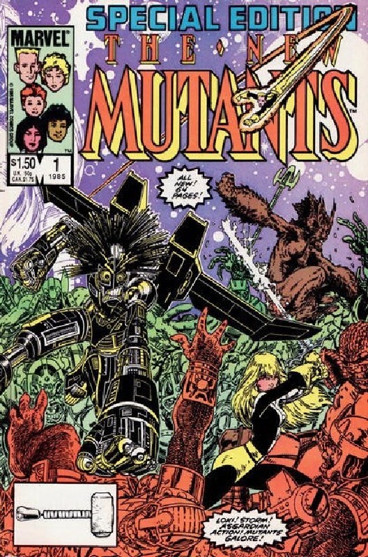 Cover of New Mutants Special Edition (1985 One Shot) #1. One of 250,000 Vintage American Comics on sale from Krypton!