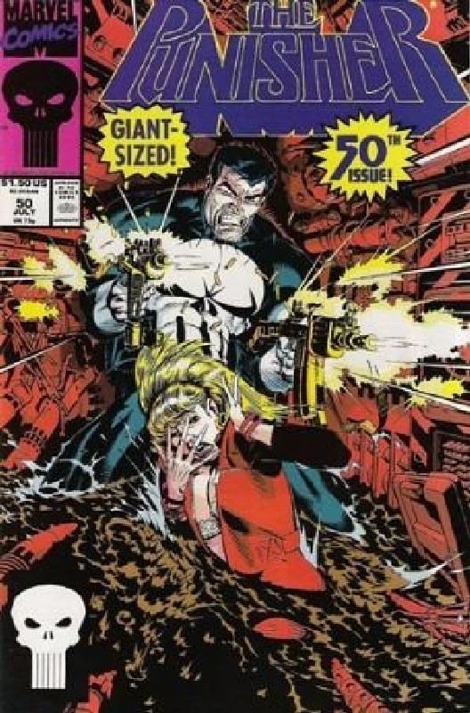 Cover of Punisher (Vol 1) #50. One of 250,000 Vintage American Comics on sale from Krypton!