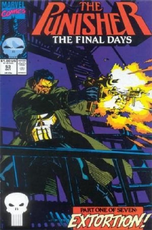 Cover of Punisher (Vol 1) #53. One of 250,000 Vintage American Comics on sale from Krypton!