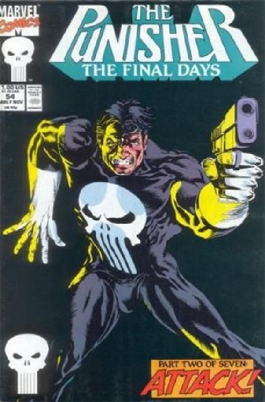Cover of Punisher (Vol 1) #54. One of 250,000 Vintage American Comics on sale from Krypton!