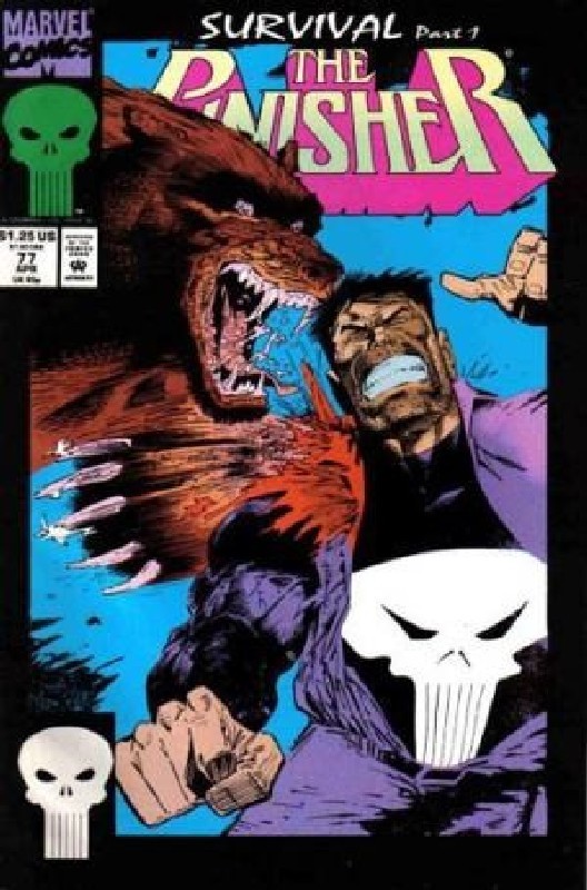 Cover of Punisher (Vol 1) #77. One of 250,000 Vintage American Comics on sale from Krypton!