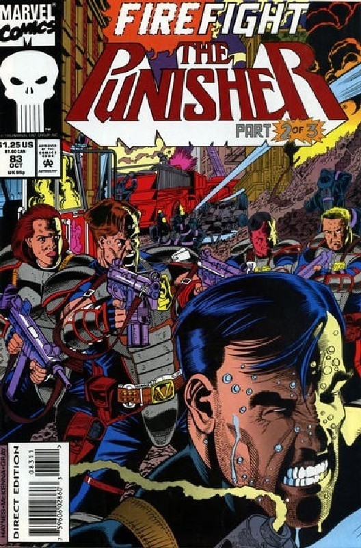 Cover of Punisher (Vol 1) #83. One of 250,000 Vintage American Comics on sale from Krypton!