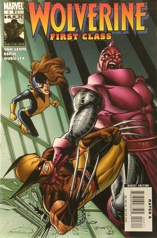 Cover of Wolverine: First Class (Vol 1) #3. One of 250,000 Vintage American Comics on sale from Krypton!